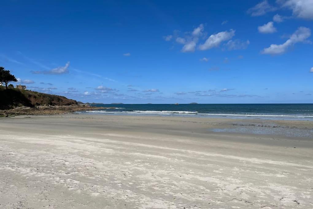 Trévou-TréguignecDuplex Vue Sur La Grande Plage De Trestel别墅 外观 照片