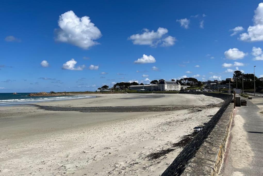 Trévou-TréguignecDuplex Vue Sur La Grande Plage De Trestel别墅 外观 照片