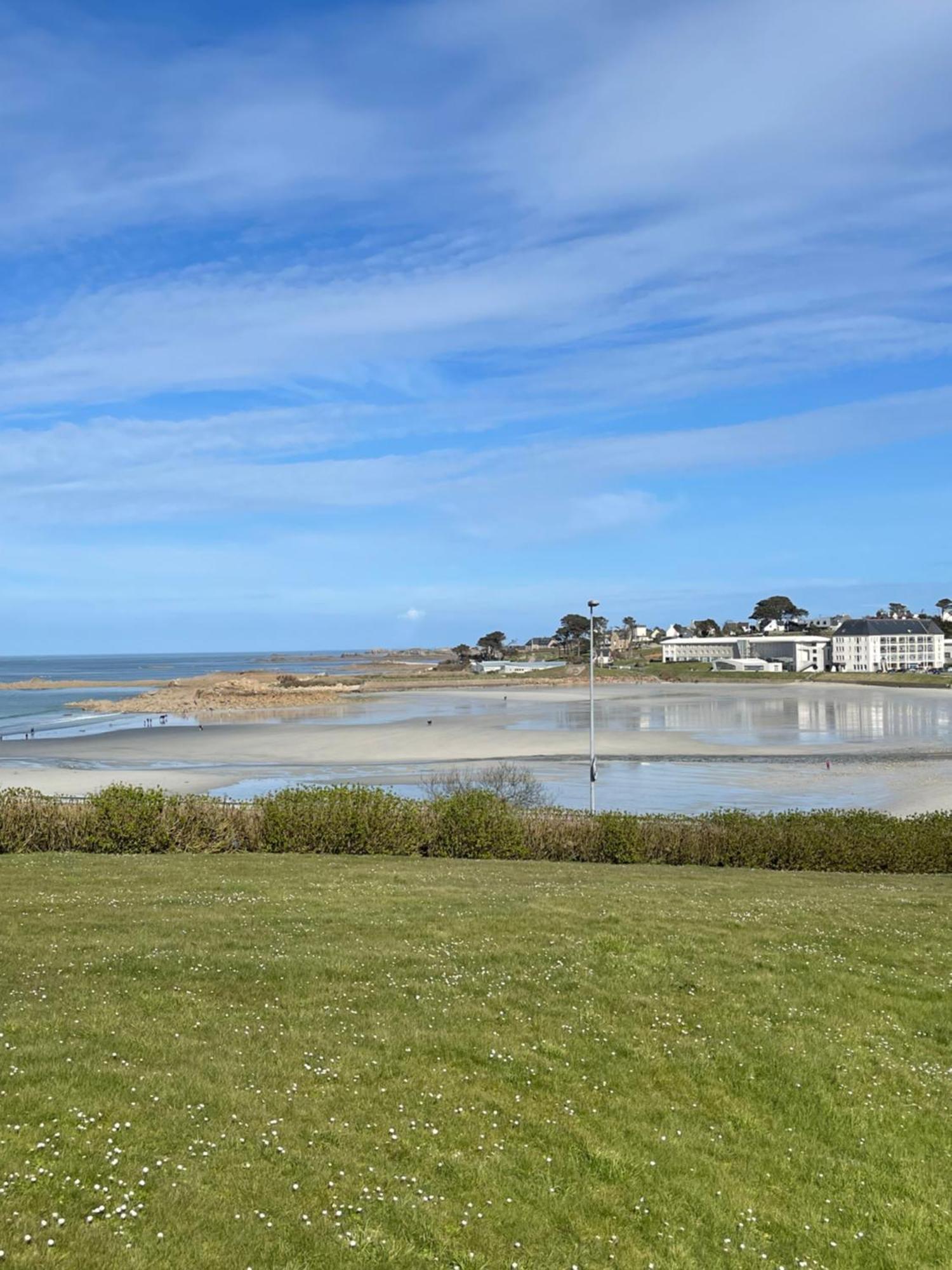 Trévou-TréguignecDuplex Vue Sur La Grande Plage De Trestel别墅 外观 照片